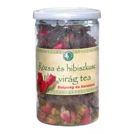 Dr.chen rózsa és hibiszkusz virág tea 50 g - bio és vegán étrendkiegészítők