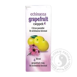 Dr.chen grapefruit cseppek echinaceával 30 ml - bio és vegán étrendkiegészítők