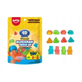   Amos Sweets 4d gumicukor öltöztethető vegyes gyümölcs ízben 85 g