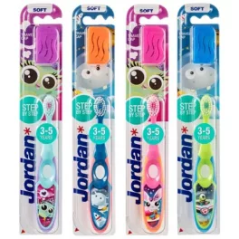 Jordan fogkefe gyerek step 2 /3-5/ 1 db - bio és natúr kozmetikumok