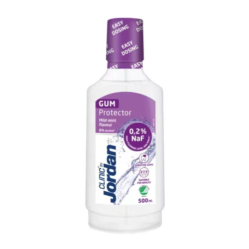 Jordan szájvíz clinic gum protector alkoholmentes 500 ml