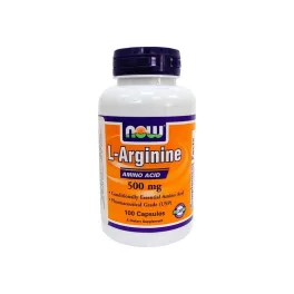 Now l-arginin kapszula 500mg 100 db - bio és vegán étrendkiegészítők