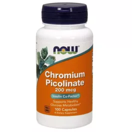 Now chromium piccolinate kapszula 100db - bio és vegán étrendkiegészítők