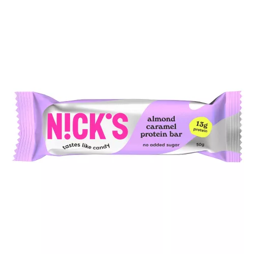 Nicks protein szelet almond caramel 50 g