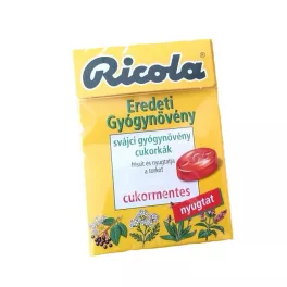 Ricola cukorka original herbs 40 g - bio és új hullámos étkezés