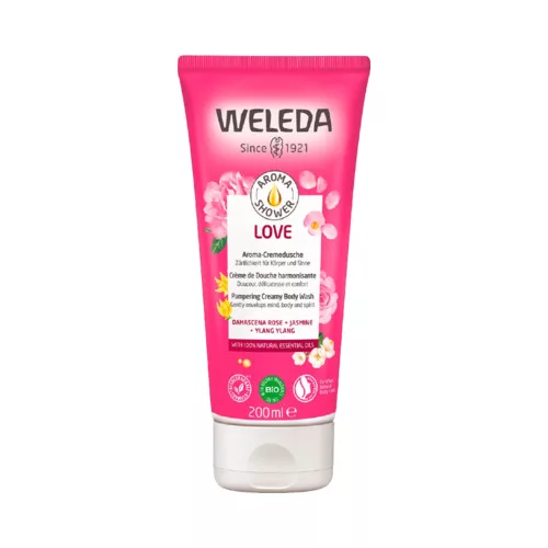 Weleda szeretet aroma tusfürdő gél 200 ml - bio és natúr kozmetikumok