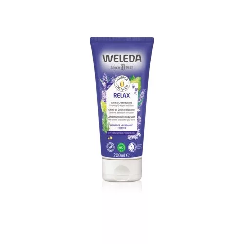 Weleda relaxáló aroma krémtusfürdő esszenciális olajokkal 200 ml - bio és natúr kozmetikumok