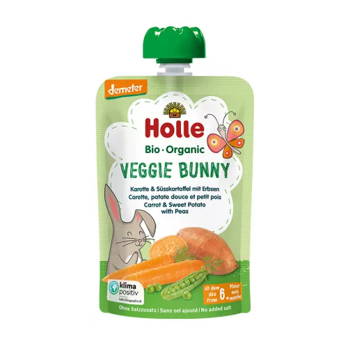 Holle bio veggie bunny-s.répa,édesburg. borsó 100g