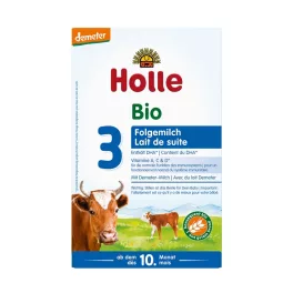 Holle bio3 tehéntej alapú anyatej-kieg.tápsz. 600g