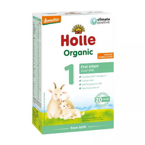 Holle bio1kecsketej alapú anyatej-hely. tápsz.400g