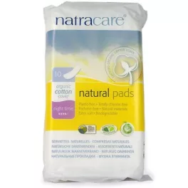 Natracare bio betét éjszakai 10 db - bio és natúr kozmetikumok