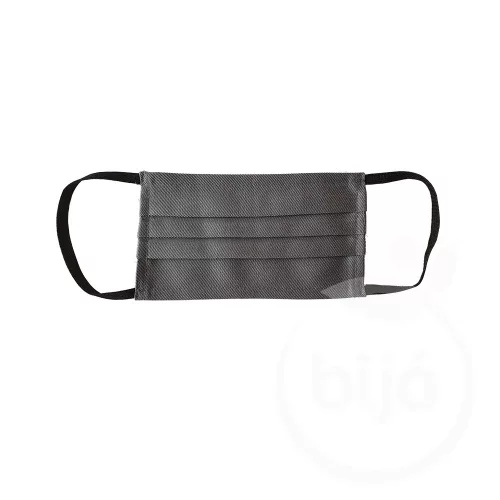 Szájmaszk, mosható, fertőtleníthető, szürke férfi - bio és natúr kozmetikumok