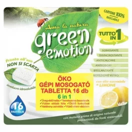 Green Emotion öko mosogatógép tabletta 16 db - bio és natúr tisztítószerek