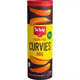 Schär curvies chips bbq 170 g - bio és új hullámos étkezés