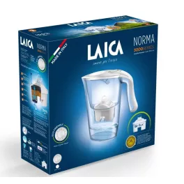Laica carmen norma fehér vízszűrő kancsó mechanikus kijelzővel 1 db - bio és natúr kozmetikumok