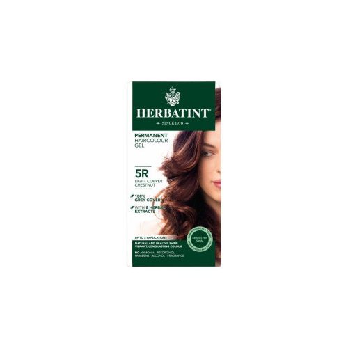 Herbatint 5r világos réz gesztenye hajfesték 150 ml