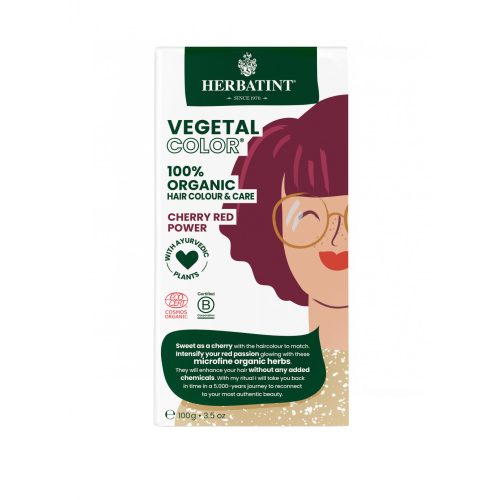 Herbatint vegetal color cherry red hajfesték 100 g