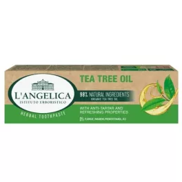 Langelica herbal fogkrém teafaolaj 75 ml - bio és natúr kozmetikumok
