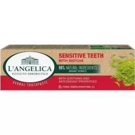Langelica herbal fogkrém sensitive teeth matcha 75 ml - bio és natúr kozmetikumok