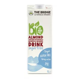 The Bridge bio mandulaital cukormentes 1000 ml - bio és új hullámos étkezés