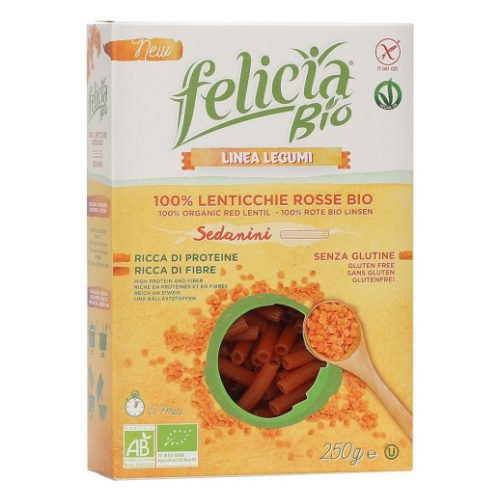 Felicia Bio Vörös lencse sedanini gluténmentes tészta 250 g