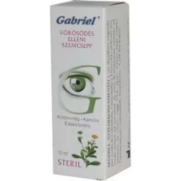 Gabriel szemcsepp vörösödés ellen 10 ml - bio és vegán étrendkiegészítők