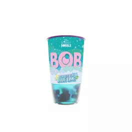   Bob bubble tea zöld teából készült üdítőital citrom- és almalével, limelét tartalmazó italgyöngyökkel 360 ml