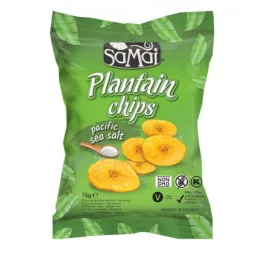 Samai plantain főzőbanán chips tengeri sós 75 g - bio és új hullámos étkezés