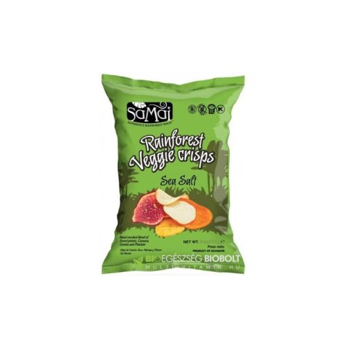 Samai rainforest zöldség chips tengeri sós 115 g