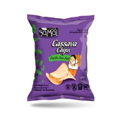 Samai cassava chips tengeri sós 57 g