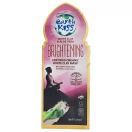 Earth Kiss fehér agyag és aloe maszk 10 g - bio és natúr kozmetikumok