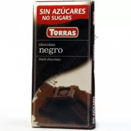 Torras gluténmentes étcsokoládé cukor nélkül 75 g - bio és új hullámos étkezés