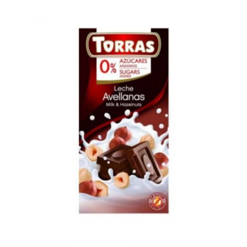 TORRAS TEJCSOKOLÁDÉ MOGYORÓS 150G CM.