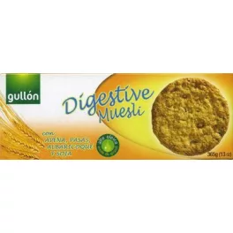 Gullón digestiv müzlis keksz 365 g - bio és új hullámos étkezés