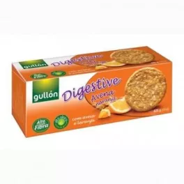 Gullón digestive zabpelyhes, narancsos keksz 425 g - bio és új hullámos étkezés