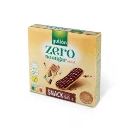 Gullón snack zero étcsokoládés szelet 6x25g 150 g - bio és új hullámos étkezés