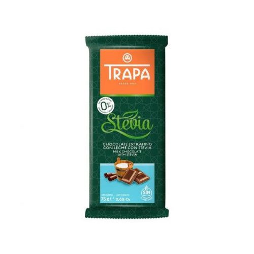 Trapa Steviás Tejcsokoládé Cm.Gm. 75 g