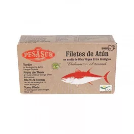 Tonhal filé bio extraszűz oliva olajban dobozban 120 g - bio és új hullámos étkezés