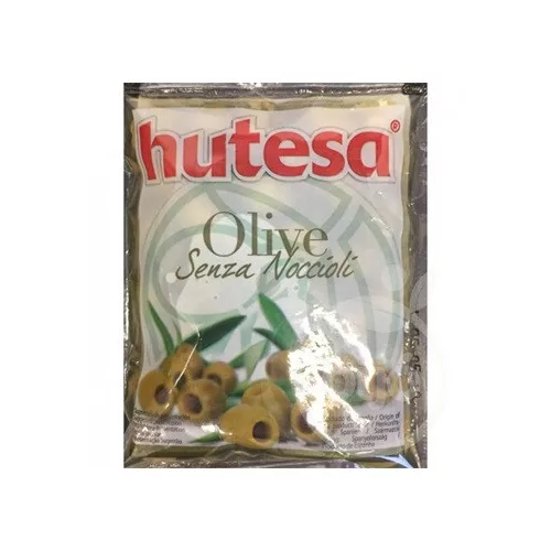 Hutesa zöld magos olajbogyó zacskós 200 ml