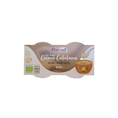 Ecomil bio desszert créme brulée 2x125g 250 g