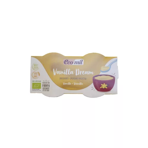 Ecomil bio desszert vanília álom 2x125g 250 g