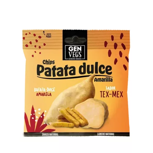 Gen vegs sárga édesburgonya chips 45g