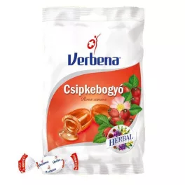 Verbena cukorka csipkebogyó 60 g - bio és új hullámos étkezés