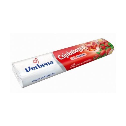 Verbena rolls cukorka csipkebogyó 32 g