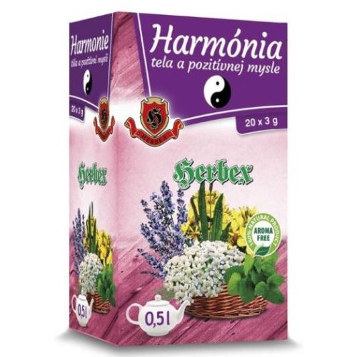 Herbex harmónia tea 20x3g 60 g