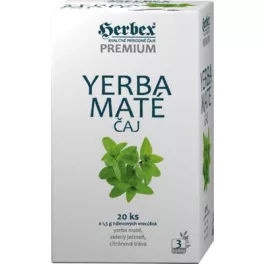 Herbex yerba mate tea 20x1,5g 30 g - bio és vegán étrendkiegészítők