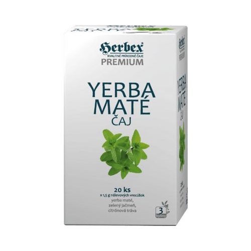 Herbex yerba mate tea 20x1,5g 30 g