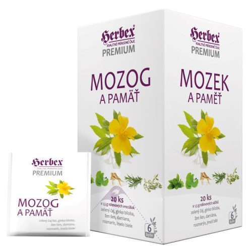 Herbex ész és emlékezet tea 20x1,5g 30 g