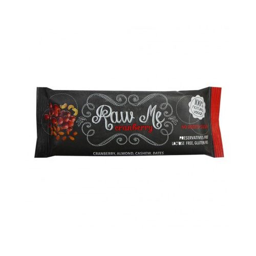 Raw Me nyers gyümölcsszelet vörösáfonyás 45 g