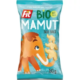 Fit bio mamut extrudált gluténmentes snack sós ízű 50 g - bio és új hullámos étkezés